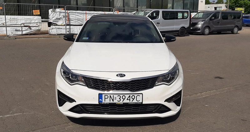 Kia Optima cena 104900 przebieg: 89359, rok produkcji 2019 z Konin małe 121